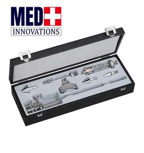 Schultze Salpingograph HSG Set Salpingograph con manómetro, catéter tubárico y conos pequeños, medianos y grandes, ginecología - Product Image 1