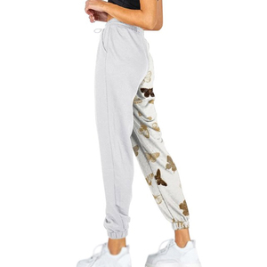 Pantalon de jogging en molleton de coton épais pantalon de survêtement pour femme vêtements de saison d'hiver - Product Image 4