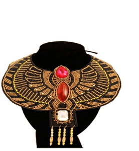 Collar de moda de diseñador con cuentas de cristal de estilo Vintage más vendido bordado colorido hecho a mano para fiesta 'Pretty Girl My Style' - Product Image 6