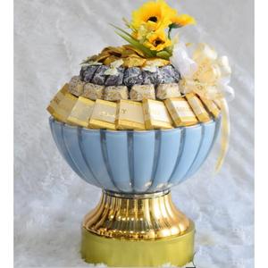 Bol à chocolat de table design vintage Bol en métal argenterie de haute qualité pour les mariages ou les occasions spéciales Prix de gros - Product Image 5