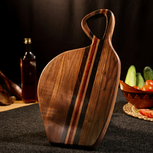 Planche à découper pour fromage NordCraft, style scandinave, en bois anglais, fabriquée à la main, écologique, résistante au lave-vaisselle, légère - Product Image 2