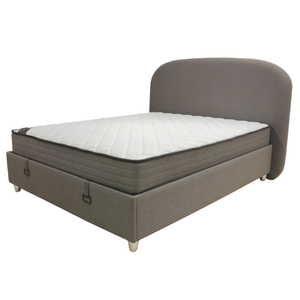 Base de Cama Ecológica Moderna de Bambú con Cabecera Acolchada y Mecanismo Hidráulico de Elevación de Acero para Hotel - Product Image 3