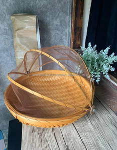 Luxury Wooden Fruit <b>Basket</b> with Rustic Charm Hanging Functional Design for Storing Fresh Fruits Vegetables and More - Product Image 5