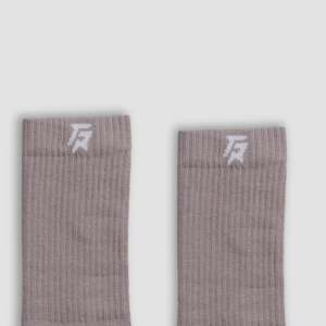 Chaussettes longues Cloud Hue Rose Mat Personnalisables Imprimé Sportif Automne Compression Diabétique Anti-bactériennes Sublimation - Product Image 5