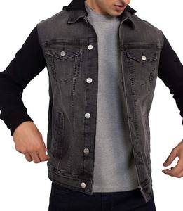 Oversized Denim Jacket <b>for</b> <b>Men</b> Breathable Winter Season Wholesale Cheap Prices Plus Size Denim Jackets <b>for</b> <b>Men</b> - Product Image 6