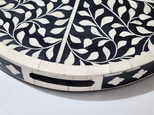 Handmade Standard Fabric Breakfast & <b>Dinnerware</b> Serving Tray for Home Restaurant Wedding Use Best Quality Modern Design - Product Image 2