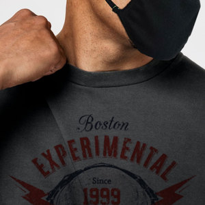 High Quality Custom 220gsm Cotton Bamboo Fiber T-Shirts for Men Available All Sizes Colors Silk Screen Printed for Adults <b>Boys</b> - Product Image 2