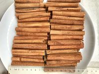 SUNRISE INS Bâtonnets de cannelle cassia séchée premium, origine Vietnam, haute teneur en huile, épices simples, 0,5 kg