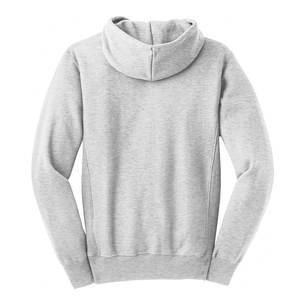 Pull-over à capuche en coton molletonné avec logo personnalisé pour hommes sweats à capuche Streetwear de couleur unie avec impression bouffante pour hommes - Product Image 5