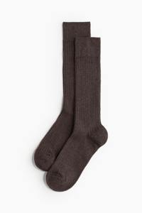 2024 dernière conception confortable marron chaussettes athlétiques unisexe long hiver décontracté coton/Polyester anti-dérapant à la mode pour l'automne - Product Image 2