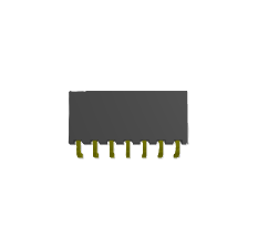 ขั้วต่อ PCB แบบมุมฉาก ระยะพิทช์ 2.0 มม. รุ่น SQT-107-01-F-S-RA แบบ Through Hole สำหรับเชื่อมต่อบอร์ดกับบอร์ดเพื่อการสื่อสารข้อมูล - Product Image 4