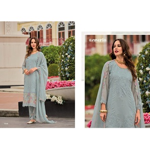 Best Formal Pakistani Suit with <b>Stone</b> Work and Tilla Embroidery Premium Wear Available In Bulk Quantity - Product Image 1