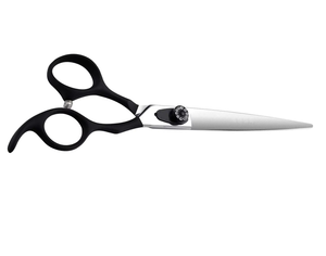 กรรไกรตัดผมสแตนเลสระดับมืออาชีพ ดีไซน์ใหม่ไม่ซ้ำใคร ใช้งานได้ยาวนาน ใบมีดคม ปลายแหลม อุปกรณ์เสริมความงาม - Product Image 2