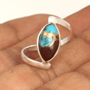 925แท้เงินสเตอร์ลิงสีเงินลาวาทองแดงมาร์คีสไปเดอร์ไนซ์แบบเกลียวชั่วนิรันดร์ชุดเครื่องประดับอัญมณีเวอร์เมล - Product Image 5