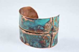 กำไลข้อมือทองแดงดีไซน์ทันสมัยสไตล์วินเทจ6แม่เหล็กที่มีประสิทธิภาพสำหรับโรคข้ออักเสบบรรเทาอาการปวดตามธรรมชาติสำหรับทุกเพศ - Product Image 5