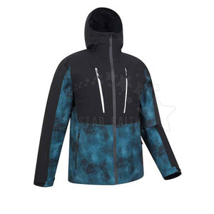 Chaqueta de Esquí con Capucha, Resistente a la Nieve y al Viento, con Logotipo Frontal, Ecológica, Transpirable, Cálida y Protectora para Invierno - Product Image 2