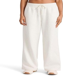 Pantalons pour femmes, coupe ample classique, poids lourd, couleur personnalisée, haute qualité, durable - Product Image 1