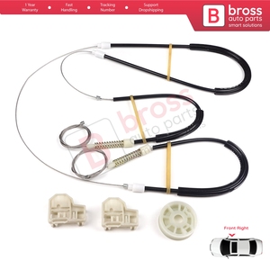 ชุดซ่อมมอเตอร์กระจกหน้าต่าง BWR243 สำหรับประตูหน้าขวา รถโปโล MK3 6N1 6N2 แฮทช์แบค ปี 1994-2001 4/5 ประตู 6N4837462 - Product Image 2