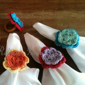 Anillo de ganchillo hecho a mano para servilletas, suministro y fabricación a granel de refractex, hecho en la India, calidad y bajo precio - Product Image 1