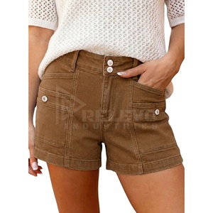 Nuevos Pantalones Cortos de Mezclilla Hip Hop para Hombre, Ropa Casual de Verano, Tela Resistente, Estilo Urbano, Ajuste Cómodo, Transpirable, Elástico, Venta al Por Mayor - Product Image 2