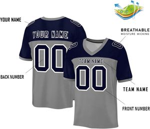 เสื้อฟุตบอลแบบตาข่ายโพลีเอสเตอร์แห้งเร็ว ระบายอากาศได้ดี ไซส์ใหญ่พิเศษ รับผลิตตามแบบ OEM พร้อมสกรีนโลโก้ ชื่อ หมายเลขทีม ด้วยเทคนิคการถ่ายเทความร้อน - Product Image 4