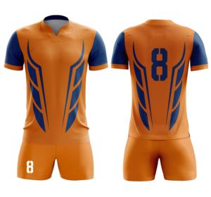 Camiseta y Pantalones Cortos de Rugby Unisex de Alta Calidad al por Mayor, Ropa Deportiva Personalizada con Técnica de Sublimación Transpirable para Adultos - Product Image 6