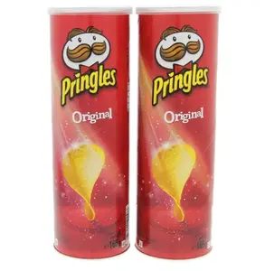 110g konserve PRINGLES gıda aperatif patates cipsi egzotik aperatif patates cipsi