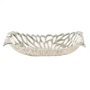 Tazón para servir para el hogar, Hotel, boda, fiesta, cuenco para servir, plato de servicio de diseño de aluminio moderno para servidor de dulces de Chocolate - Product Image 3