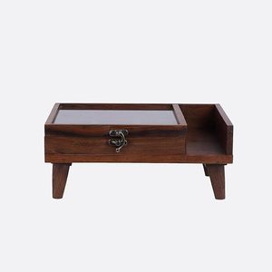 Best Kitchen Accessories Storage Organization Natural Mango Wood Spice Box Masala Daani Namak Dani Dabba for Herb Spice Tools - Product Image 3