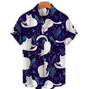 New Stylish Design <b>Half</b> <b>Sleeves</b> <b>Shirts</b> Custom Sublimation Printed Casual <b>Shirts</b> Premium Quality Breathable Men's <b>Shirts</b> - Product Image 1