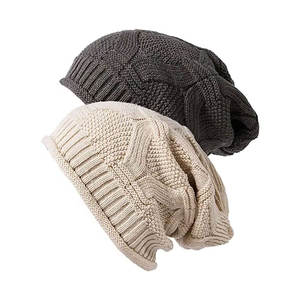 Bonnets en tricot super doux avec doublure en fibre pour un confort accru, marque Jacquard, élégants pour l'hiver, parfaits pour les bonnets - Product Image 4