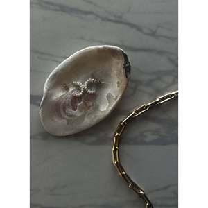 Biwa Pearl <b>Hoop</b> <b>Earrings</b> - Product Image 4