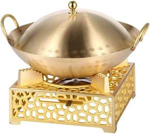 Brass Chafing Dish Created By Skilled Artisans Combining Aesthetic Beauty And Practical Food Serving Function - Product Image 4