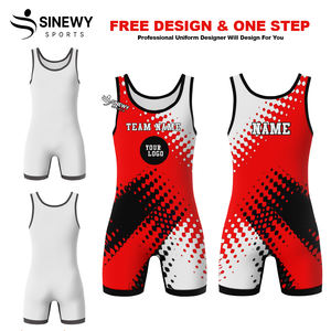 ชุดมวยปล้ำแบบสั่งทำคุณภาพสูง ทนทาน สไตล์อเมริกัน พร้อมซิลิโคนกันลื่น - Product Image 4