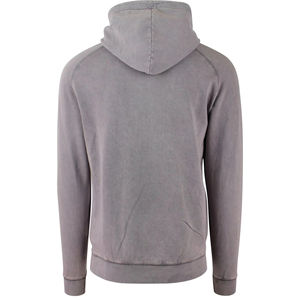 Sudadera con capucha lavada Vintage para hombre, sudadera de lavado ácido transpirable con logotipo personalizado, 100% algodón, artículos esenciales de invierno OEM a la moda - Product Image 6