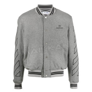 Chaqueta Deportiva Personalizada de Lana, Corte Ajustado, con Cuello Alto, Secado Rápido, Transpirable, Mangas Completas, Cómoda para Invierno - Product Image 1