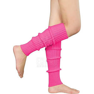 Calentadores de Piernas de Moda para Mujer, Tejido Elástico de Algodón, Ligeros, Transpirables, Diseño Sólido, para Ballet, Yoga, Invierno, OEM, Marca Privada, Alta Calidad - Product Image 4