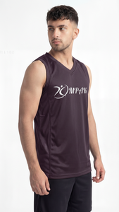 Camiseta de Baloncesto Premium Color Morado Galaxia Oscura para Equipos, Entrenamientos y Clubes, Ropa Deportiva Transpirable de Malla de Alto Rendimiento - Product Image 3