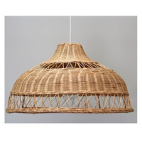 Plafonnier suspendu en rotin et jute tissé à la main Boho lueur durable Plafonnier suspendu artisanal pour une vie écologique et moderne
