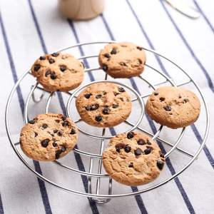 Juego de estante de refrigeración 2 acero inoxidable de 7,8/9,2 pulgadas con respaldo de silicona ecológico para hornear, asar en casa, cocina - Product Image 6