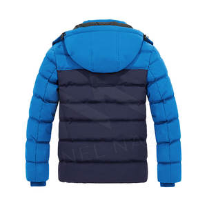 Chaqueta plegable de plumón Abrigo hinchado transpirable Chaqueta acolchada masculina de alta calidad resistente al agua con logotipo personalizado - Product Image 2