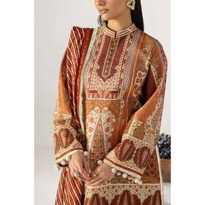 Conjunto de traje de 3 piezas estampado para mujer con dupatta CL-62152 - Product Image 5