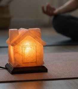 Lámpara de Sal del Himalaya, Lámpara de Noche de Roca Natural, Lámpara de Sal Hecha a Mano, Decoración del Hogar, Relajación y Meditación - Product Image 4