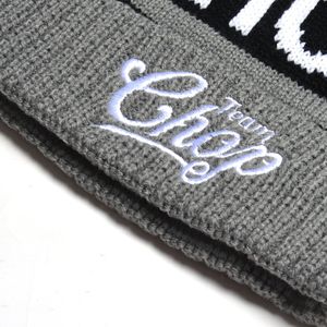 Gorros de invierno de marca privada, gorro de calavera acrílico de punto Unisex con logotipo, gorros a granel personalizados para gorros al por mayor - Product Image 5