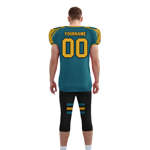 Novedades al por Mayor, Uniformes de Fútbol Americano Sublimados con Logotipo Bordado para Hombre, Camisetas y Pantalones para Todos los Equipos, Conjunto Juvenil para Club - Product Image 4