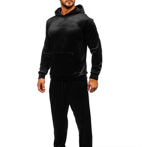 Survêtement décontracté léger et respirant pour homme en velours 100% coton de haute qualité, séchage rapide, vêtements d'extérieur pour l'hiver, prix bas - Product Image 3