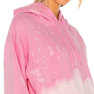 2024 nouvelle couleur noir logo personnalisé sweats à capuche blanc sweats à capuche lourds femmes vêtements pull à capuche - Product Image 4