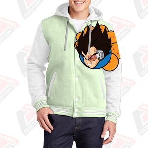 Veste universitaire élégante et chaude pour hommes avec capuche 100% coton polaire brodé Technics imprimé numérique teint uni pour l'hiver - Product Image 3