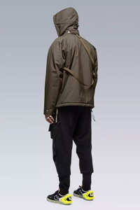 OEM Nouvelle Arrivée Hommes Cyberpunk Techwear Coupe-Vent Veste Streetwear Japonais Léger avec Veste - Product Image 3