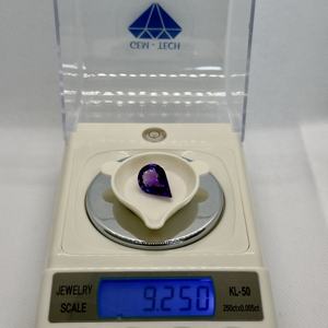 Piedra preciosa de amatista natural cortada en PerA facetada Piedra preciosa suelta natural de alta calidad de Sri Lanka al mínimo - Product Image 2